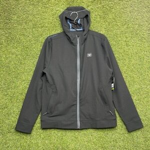 Vortex Cloud-To-Ground Jacket Mens Small Black Zip Up Outdoor Hiking NWT